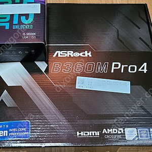 I5 9600K+B360M PRO4+램16기가 본체 팝니다.(내장그래픽)