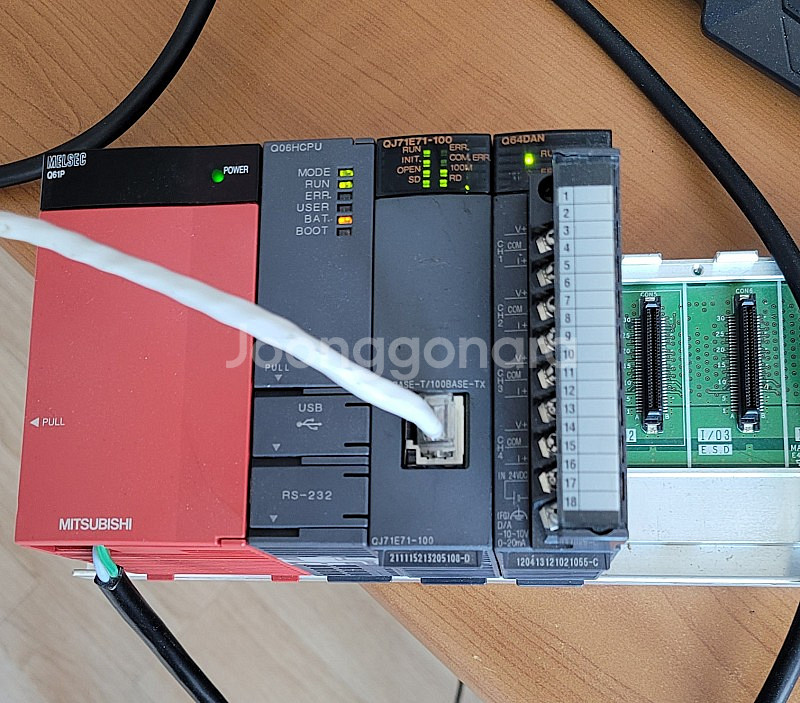 (중고) 미쓰비시 Melsec QJ71E71-100 (--3
