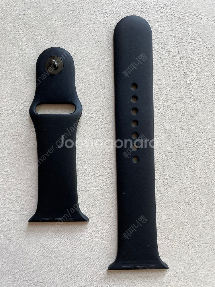 [팝니다][정품] 애플워치 에르메스 스포츠 밴드(누아르_45mm)--3