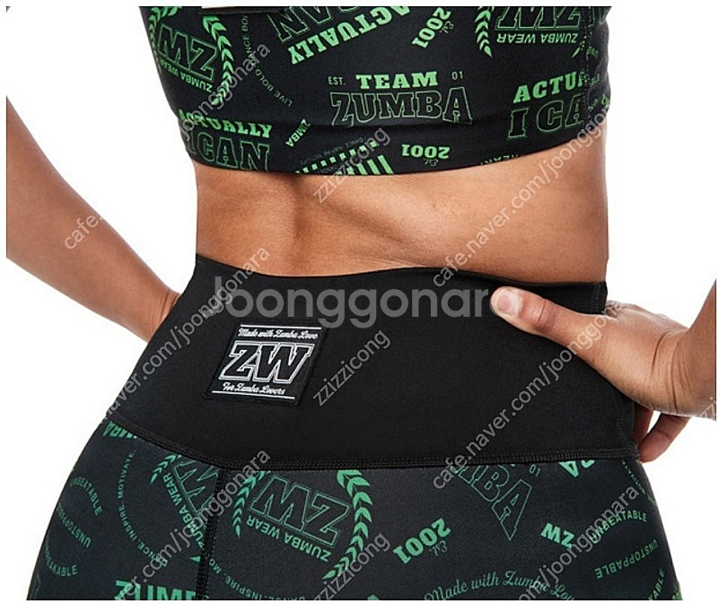 줌바 웨어 팀줌바스커트.브라.레깅스 새상품--0