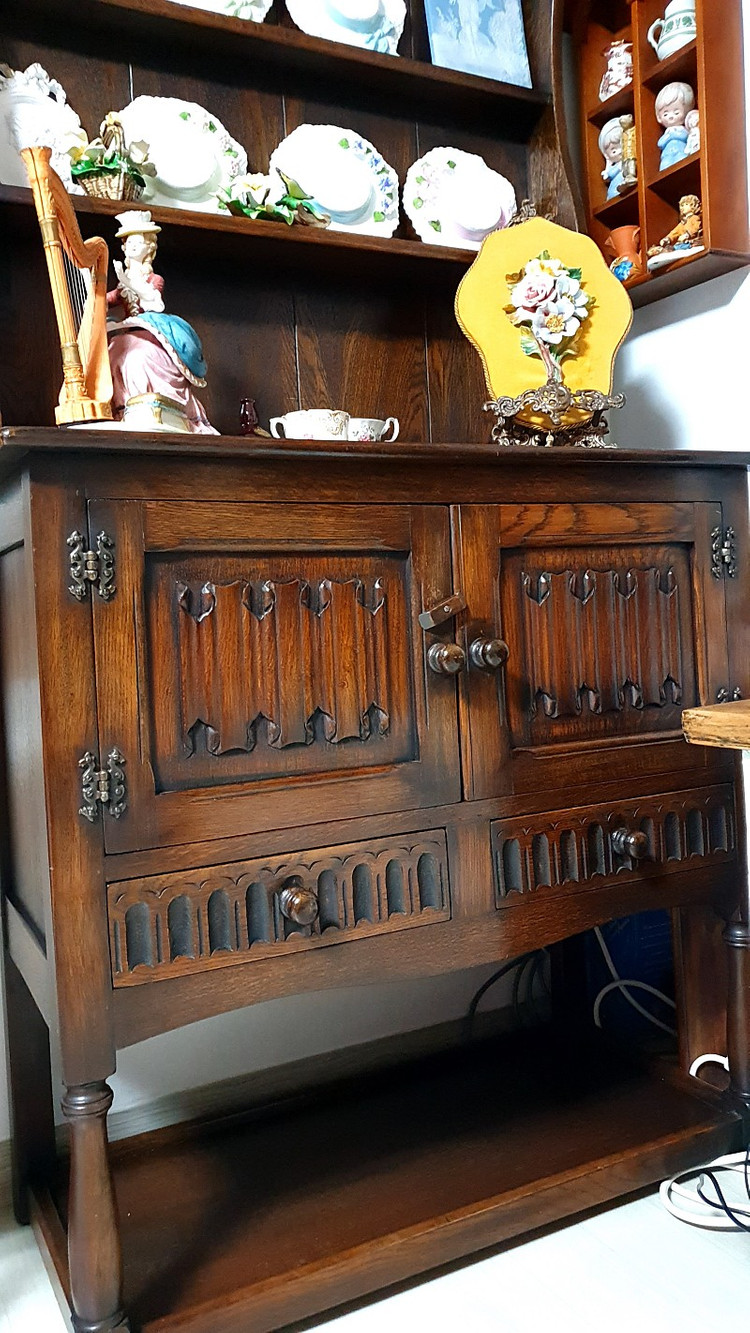 영국가구,엔틱장식장 (처리중) 이미지