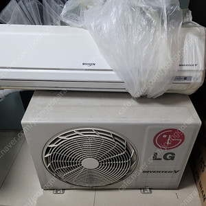 LG 벽걸이 에어컨 11평형 인버터방식