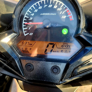 혼다 CBR125r 14년식 16495km