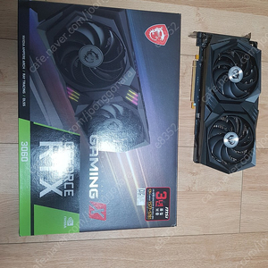 MSI RTX 3060 12GB 팝니다