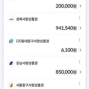 서울페이 동대문, 중구 구해요(마포, 서대문, 종로 보유중)