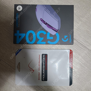 G304 라일락 미개봉 + 마우스피트 팝니다