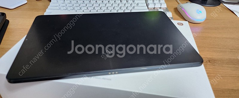 미패드5 블랙 6+128gb 정품펜+케이스 박스o--2