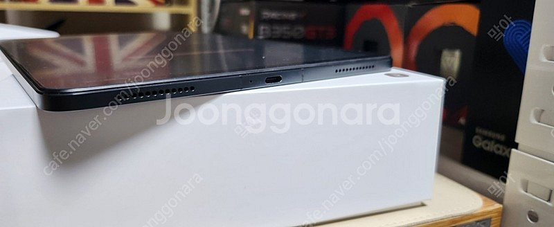 미패드5 블랙 6+128gb 정품펜+케이스 박스o--4