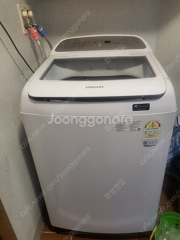 삼성 통돌이 세탁기 16kg 1년미만--1