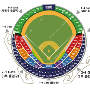 5/14 두산 vs 기아 3루 네이비 329 통로 4장