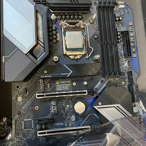 i5-10600kf + z490 extreme4 팝니다