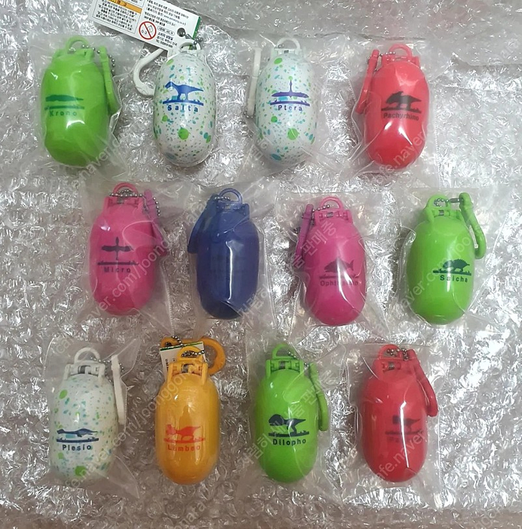 공룡메카드 공룡캡슐(팝업캡슐) 새상품 크로노,옵탈모,2종 판매해요. 이미지