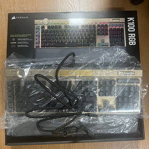 커세어 k100 rgb opx 골드판매
