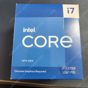 인텔 CPU 팬 ///// i7-13700f LGA1700