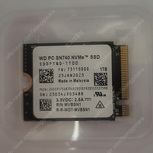 스팀덱용 SSD SN740 1TB 팝니다 (2230)