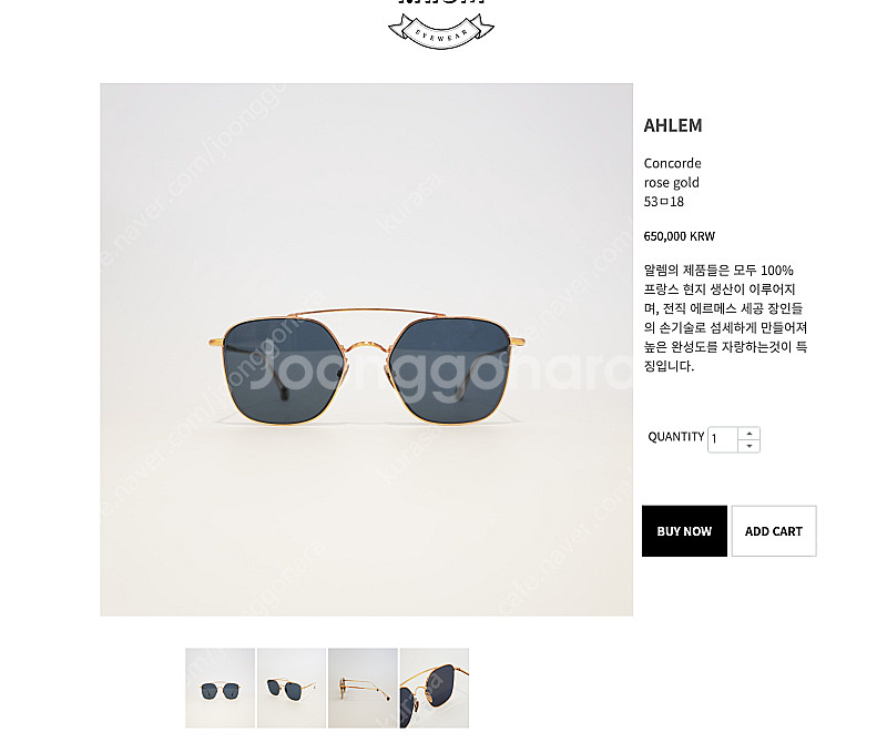 알렘 콩코드 선글라스--3