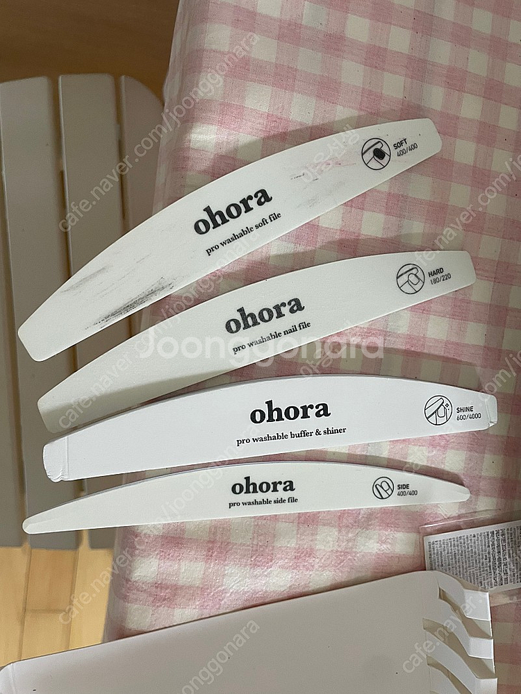 오호라 젤네일 일괄 (젤 탑코트+램프+네일파일 포함)--1
