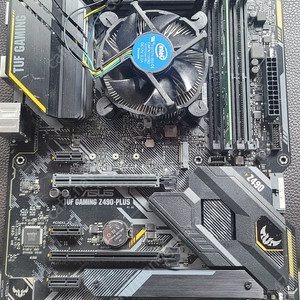 ASUS TUF GAMING Z490-PLUS(10,11세대 메인보드)(백패널X/박스X)