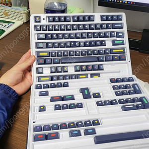 [키캡] GMK DOTs / 레오폴드 스웨디시