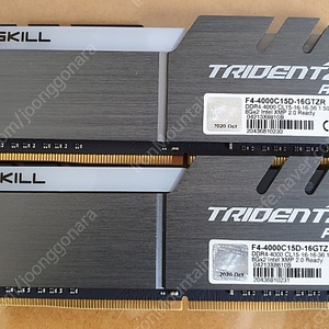 지스킬 트라이던트 DDR4 16GB 4000 CL15