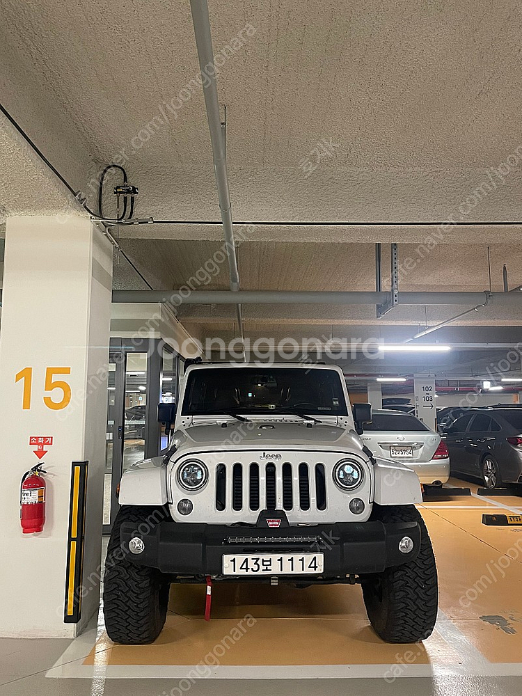 랭글러 캠핑세팅차량--1