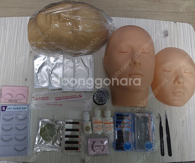 미용사(메이크업)국가고시 실기 재료 풀세트--8