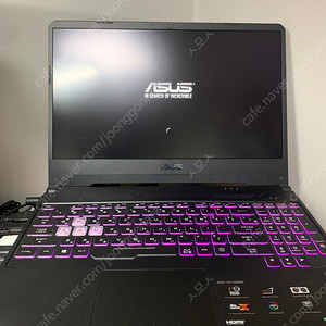 게이밍 노트북 ASUS TUF FX505DU 급처합니다