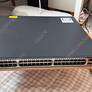 CISCO Catalyst 3750G (WS-C3750G-48PS-S, V10) 시스코 48포트 L3 PoE 스위치 판매합니다.