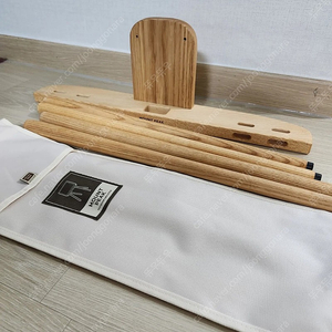 마운트피크 삼성 M5 27인치 캠핑 우드 스탠드 거치대