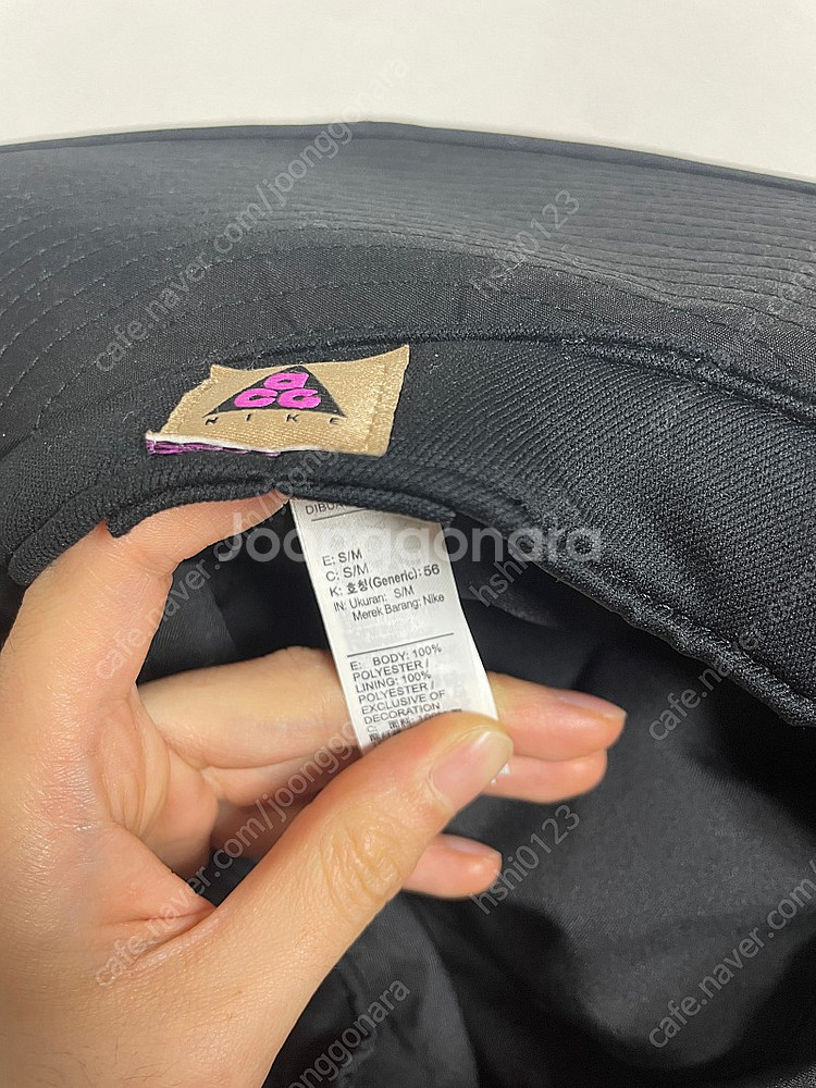 나이키 ACG 시즈널 버킷햇 블랙 S/M--3