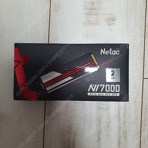 NVMe SSD Netac NV7000 2TB 판매합니다.