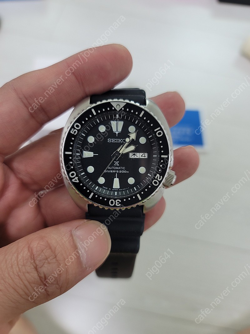 세이코 터틀 SBDY015 일본 내수용 다이버 중고나라 안심되는 중고거래