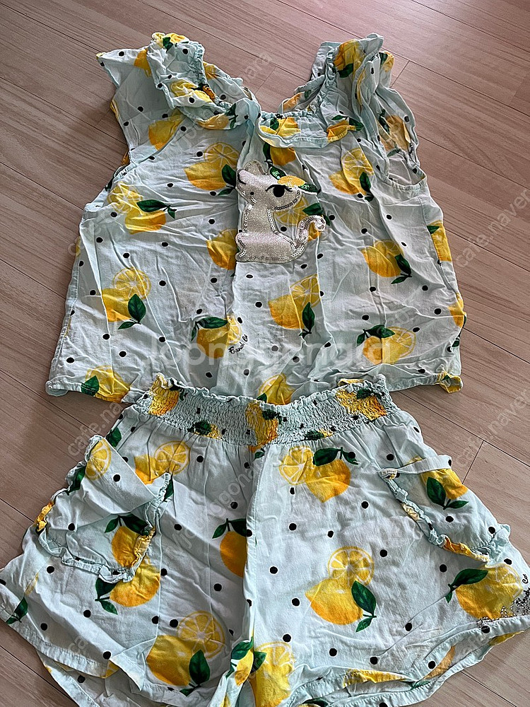 여아 여름옷(프렌치캣)--3