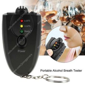 NEW LED 음주 측정기 알코올 열쇠고리 미니 휴대형 안전 운전 기사 디지털 센서 금지 검사 혈중농도