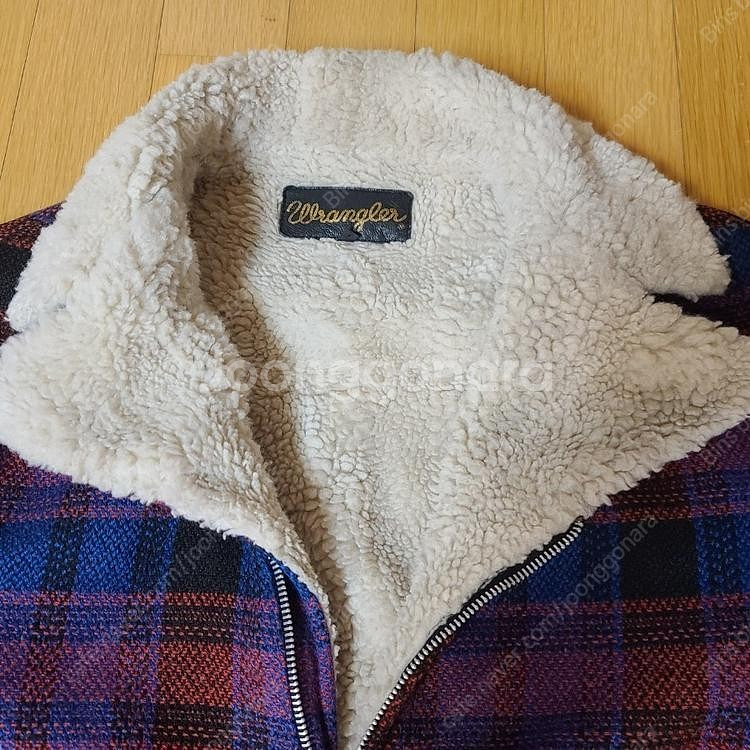 랭글러 울 체크 쉐르파 셰르파 자켓 100사이즈 리 리바이스 lee levis rrl 랄프로렌 바스통 이스트로그 유...--2