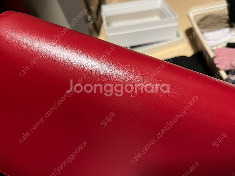 셀린느 클래식박스 레드 미듐 국내백화점 풀구성--7