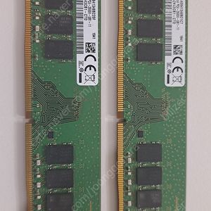 삼성전자 DDR4-2666 16GB 램 2개 팝니다
