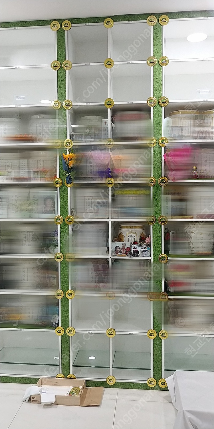 청아공원 납골당 개인 안치단 양도합니다.--1