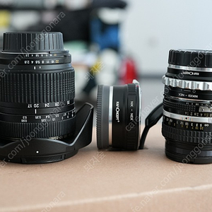 니콘 50 mm 1.4 수동렌즈, 렌즈 컨버터 nik - nex 니콘 투 소니