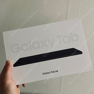 갤럭시 탭A8 10.5 (X205) 블랙 미개봉 새상품 26만원 판매합니다!