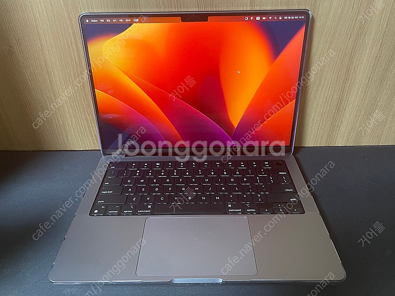맥북 프로 m1 14인치 스페이스 그레이 판매합니다.--1