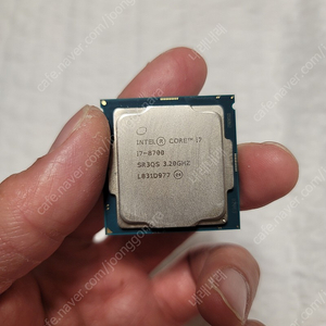 인텔 i7 8700 단품