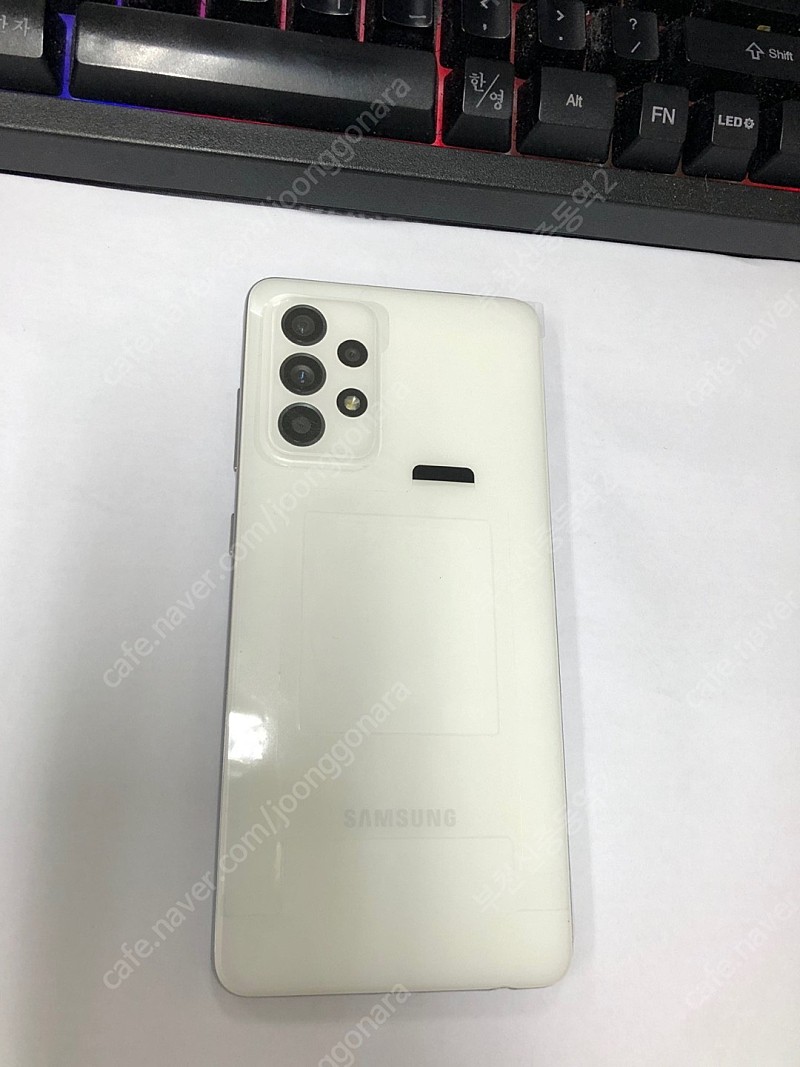 175287 삼성정식리퍼폰 갤럭시A52S 5G 화이트 ... | 삼성 | 중고나라