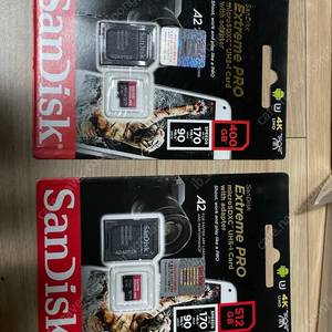 Sandisk Extreme PRO 마이크로 SD 카드 판매합니다.