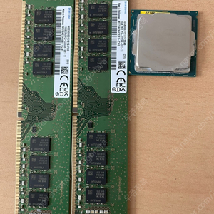 [미사용] 삼성 ddr4 3200 16G *2 메모리 팝니다.