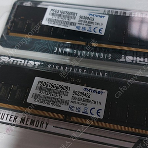 패트리어트 DDR5 5600 16 X 2 GB 판매