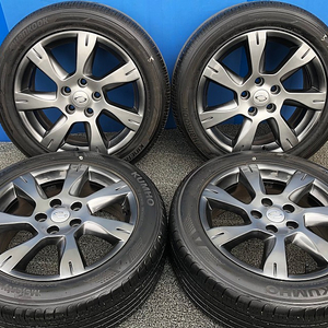 SM3 17인치 흠집없는 고스트크롬 휠 205/55R17 SM5