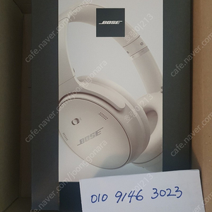 (미개봉 국내 매장 새제품) bose qc45 white smoke 보스 qc45 흰색 헤드폰