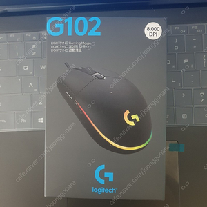 로지텍 G102 LIGHTSYNC 블랙 정품 미개봉 새제품