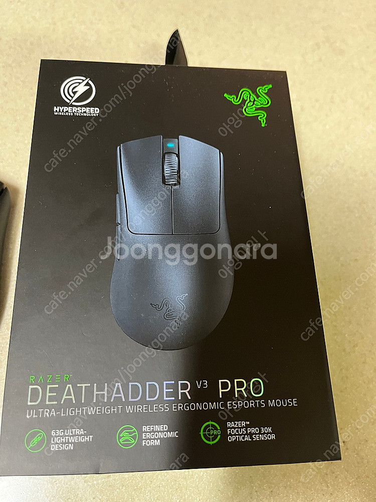 데스에더 v3 pro 팝니다! | 키보드/마우스/스피커 | 중고나라